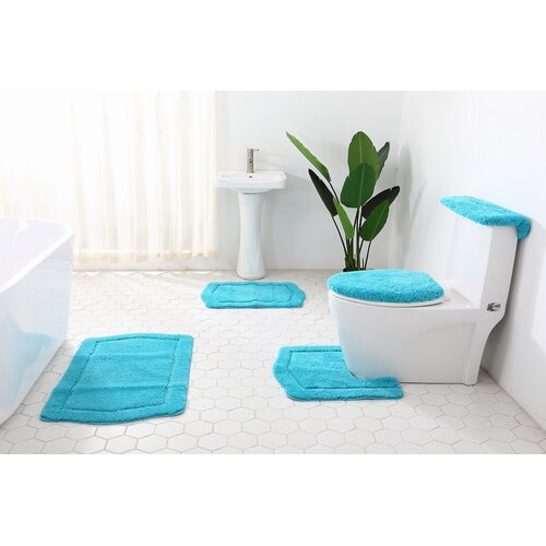 Latitude Run® 5 Piece Bath Rug Set And Reviews Wayfair